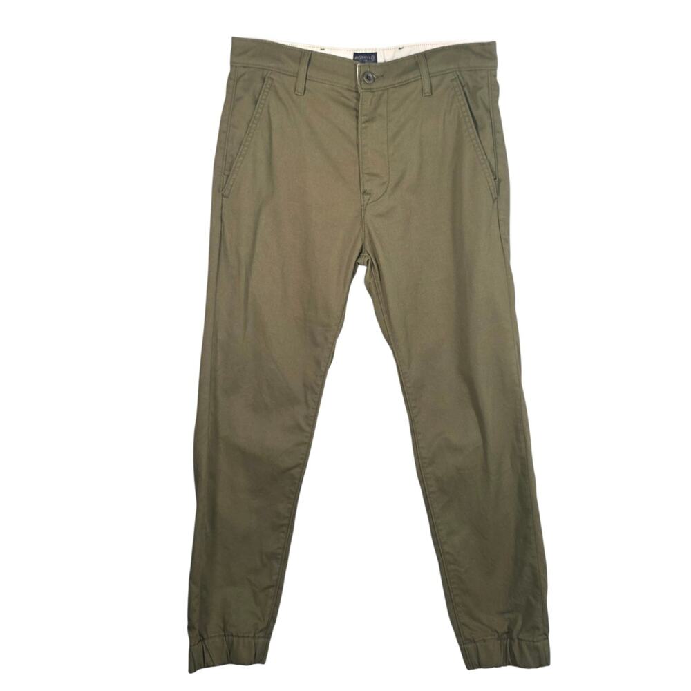 Levi’s Women’s Chino Jogger 30x30 Olive Green Stretch Pants High Rise NWOT